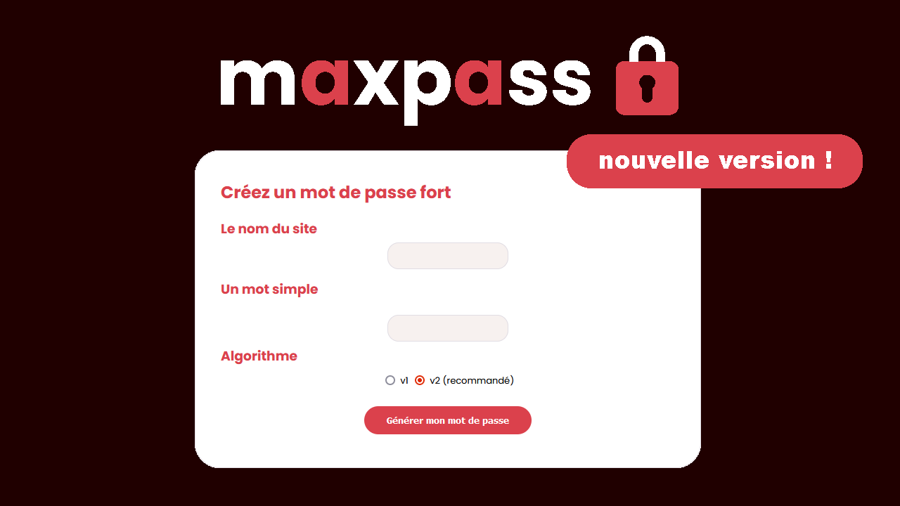 Présentation de maxpass